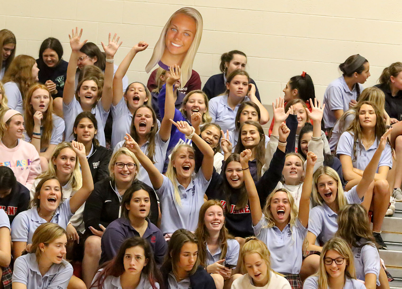 Ursuline vs. Visitation volleyball